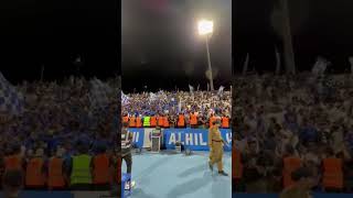 جماهير الهلال تردد :‏هاتوا النصراوي .. هاتوا النصراوي ‏???????