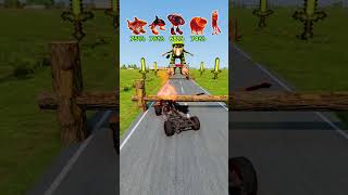 Can Italian Brainrot Fire Cars Survive The Tree Log Madness?