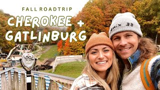 FALL ROADTRIP: CHEROKEE & GATLINBURG  Big Storm Causes Change in Plans!