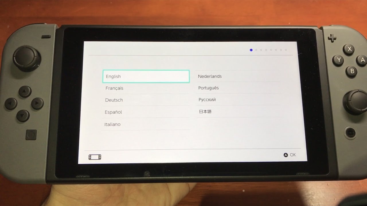 nintendo switch hard reset