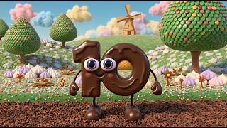 Los Números Rockeros De Chocolate