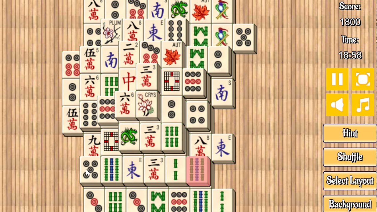 🕹️ Play Master Qwan's Mahjongg Game: Free Online Chinese Mahjong Solitaire  Tile Matching Video Game