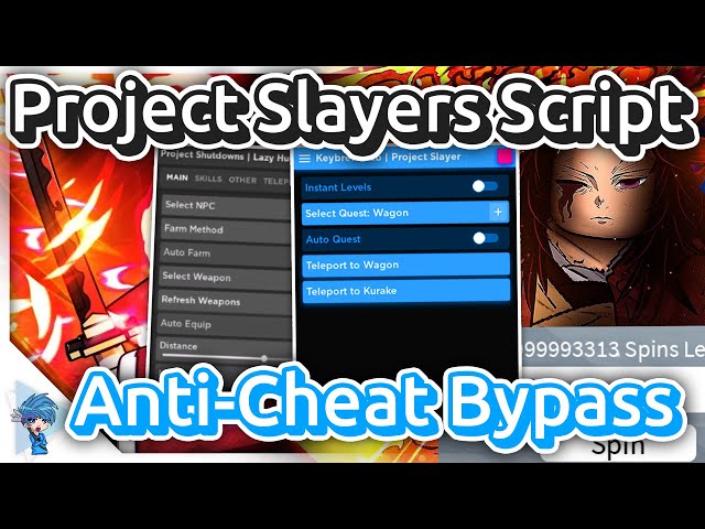 Project Slayers [GUI - Auto Farm] Scripts