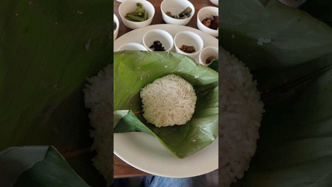 Assamese traditional rice || Tupula bhat 