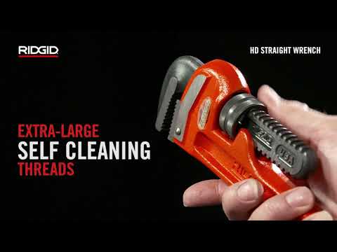 RIDGID Heavy Duty Straight Wrench