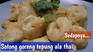 Sotong goreng tepung ala restoran Thai... #131#