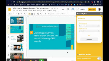Using Translate My Slide