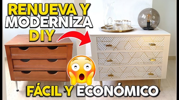 🙌🏻 ¿CÓMO RENOVAR MUEBLES CON VINILO? 🙌🏻 