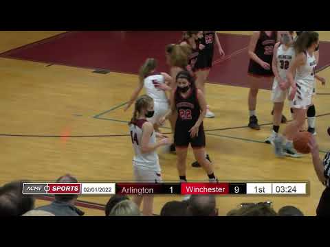 Arlington High School Girls' Basketball vs Winchester | Feb 1, 2022