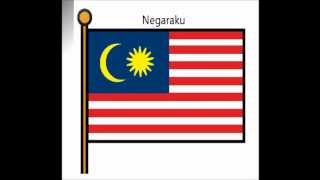 Video thumbnail of "Lagu Negaraku By PDK Bedong (with lyrics)"