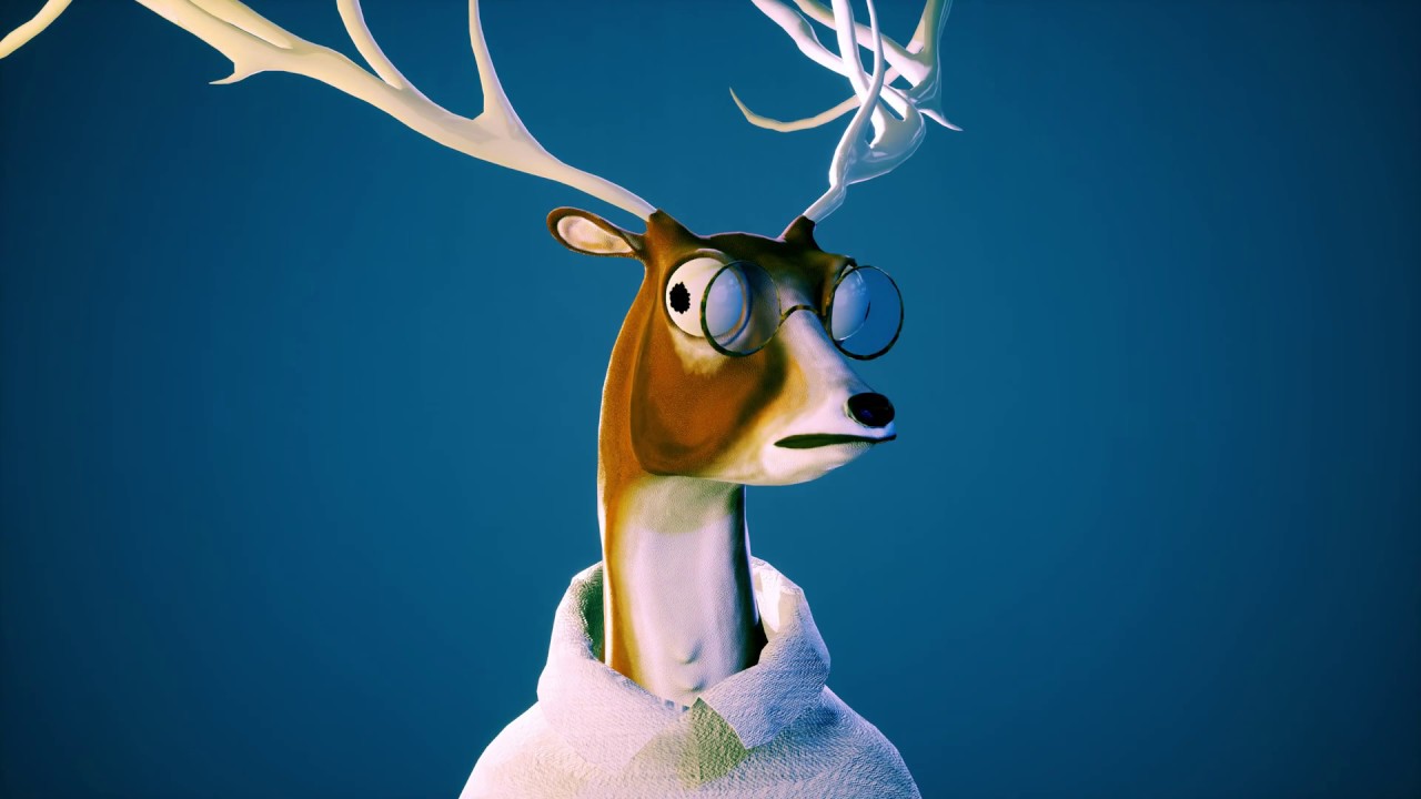 Clumsy Deer (4K) Animation test