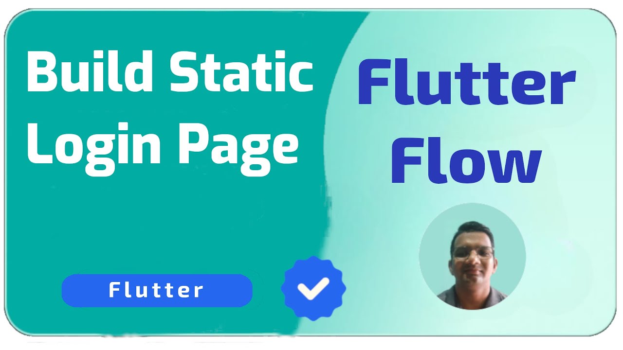 Build a Static Login Page UI in FlutterFlow