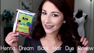 Henna Dream Black Hair Dye Review, Results, & Demo on Medium/Dark Brown Hair