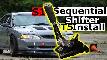 Sequential Shifter Magic: Installing S1 on My Mustang T5 Transmission