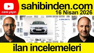 2CR Canlı - 2 TEMMUZ 2026  - İkinci El İlan İncelemeleri #sahibinden