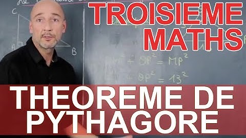 Théorème de Pythagore - Maths 3e - Les Bons Profs