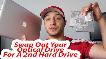 How To Replace Optical Drive With HHD/SSD Hard Drive MacBook Pro