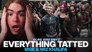 mgk, Wiz Khalifa - everything tatted (Official Video) | REACTION!