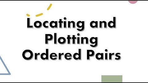 Coordinate Plane Pt. 2-Locating & Plotting Ordered Pairs,  with Ms. Mack