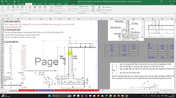 Bảng tính Excel kiểm toán tường chắn đất BTCT- có vát móng- gia cố CỌC TRE-CỪ TRÀM- TCVN 11823-2017