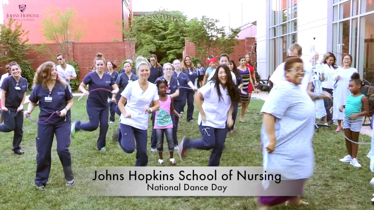 Johns Hopkins School of Nursing NationalDanceDay YouTube