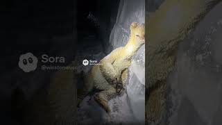 They FOUND the ICE AGE Characters Sid frozen thousands years later!! Extremely realistic #shorts