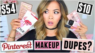 Pinterest MAKEUP DUPES Tested!