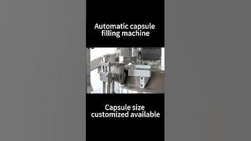 automatic capsule filling machine #fillingcappinglabelingmachine #machine #capsulemachine