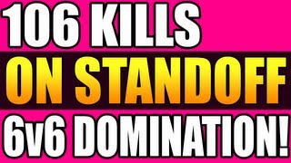 Black Ops 2 - 106 Kills On Standoff 6v6 Domination! (Call Of Duty: Black Ops 2 Multiplayer Gameplay)