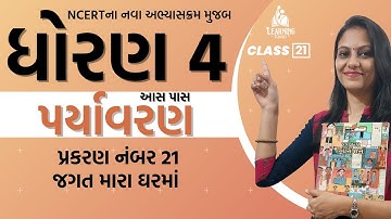 Dhoran 4 Paryavaran Prakarn 21 JagaT Mara Gharma | ધોરણ 4 આસપાસ પર્યાવરણ પ્રકરણ 21 | STD 4 Ch21