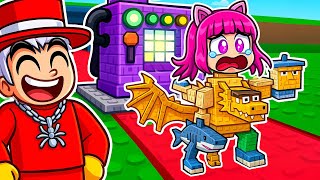 I PRANK KAROLCIA WITH AN ADMIN CRAFT MACHINE in Steal a Brainrot! screenshot 5