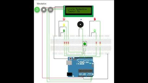 Semáforo Inteligente com Arduino: Controle de Trânsito para Veículos e Pedestres.