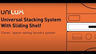 'Universal Slide Out Stacking Kit | Unilux Australia