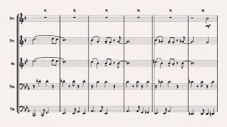 Misty - (Samba) - Brass Quintet