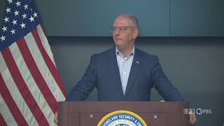 Gov Edwards gives update on COVID-19 and Hurricane Ida recovery