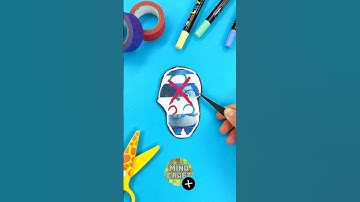 Amazing Solving Paper Craft Puzzle  with Sadness by Inside Out ✨ #insideout #puzzle #papercraft #diy