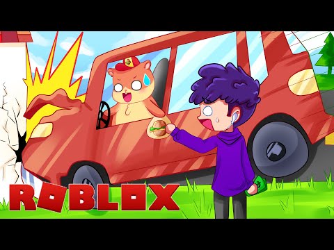 POPCORN DELIVERY DRIVER FOR A DAY! I GOT FIRED! - ROBLOX
