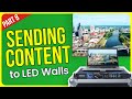 Led wall setup  08 sending content to led walls