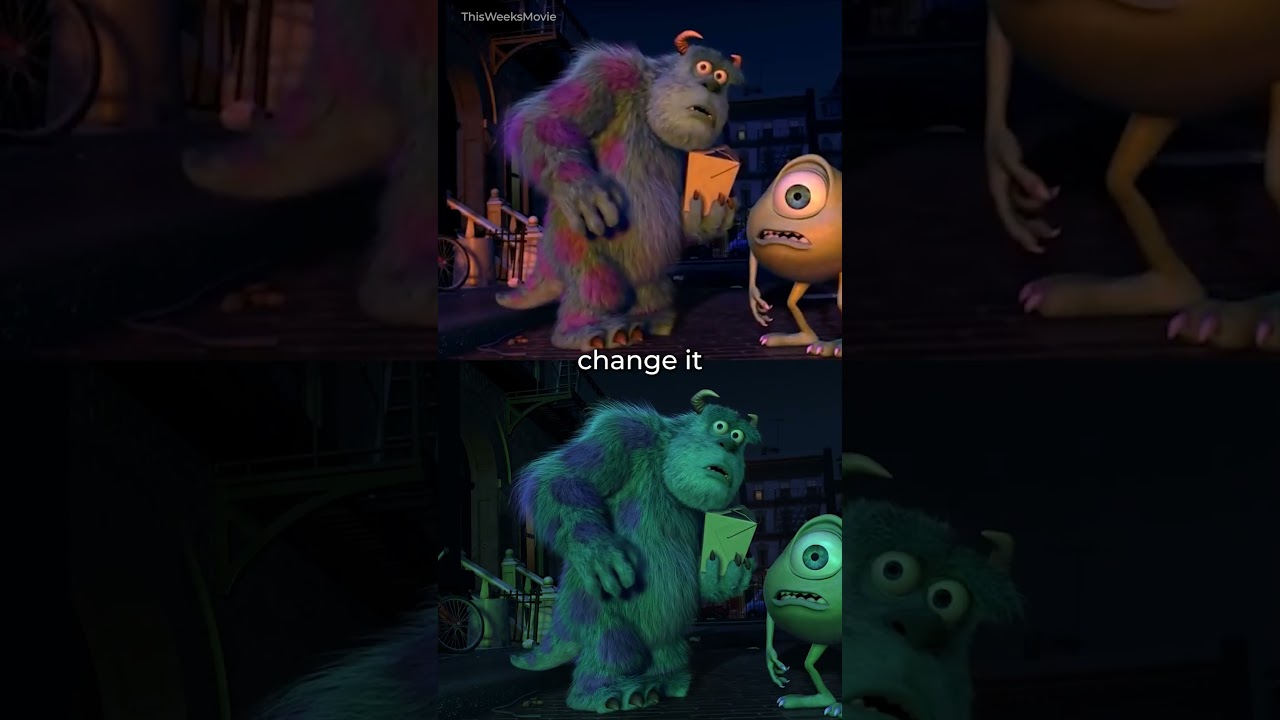 THIS was removed from Monsters inc?! - YouTube