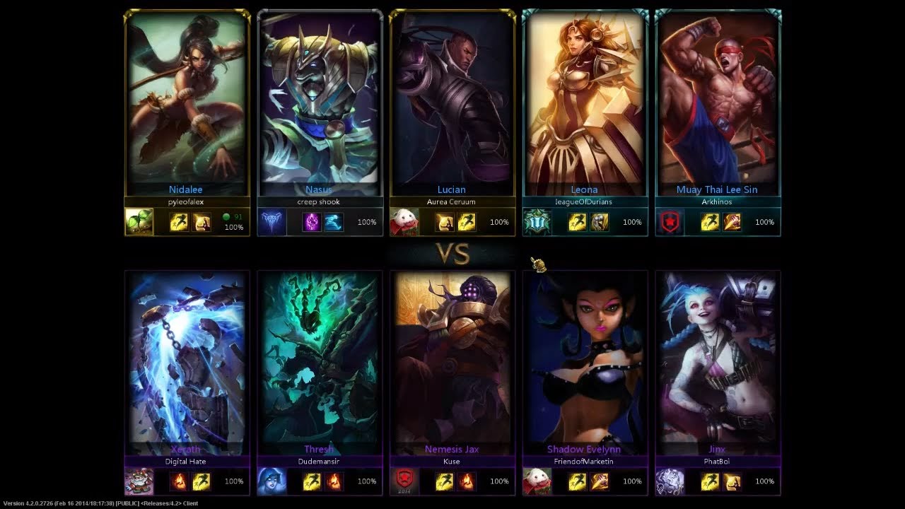 [s4] Game 58: Nidalee vs Xerath (L) highlight