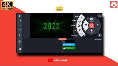 How To Make Light Ray Text Animation In Kinemaster In Hindi ❤️🥀