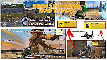 How To Play Ancient Secret Mode Bgmi | Bgmi 2.1 Update | Top 5 Change In New BGMI Update 2.1