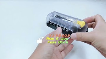 New 6 Way fuse block