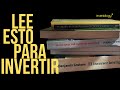 Los mejores libros para aprender a invertir en bolsa 📖