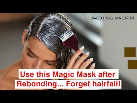 Special homemade Mask for Rebonded hair l Jawed Habib Hair Expert