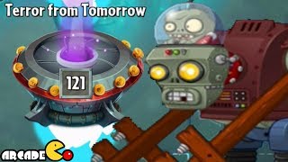 Plants Vs Zombies 2: It's About Time - Endless Wave Level 120 (Far Future) Part 38