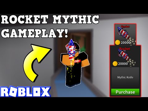 Purchasing New Rocket Mythic Comp Gameplay Roblox Assassin 4th Of July Knife Youtube - buy roblox accounts rocktr