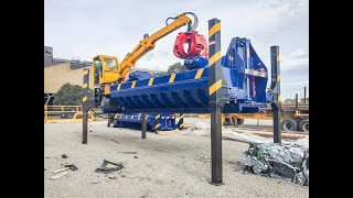 Portable Stationary Scrap Metal Baler and Logging Machine - GENSCO