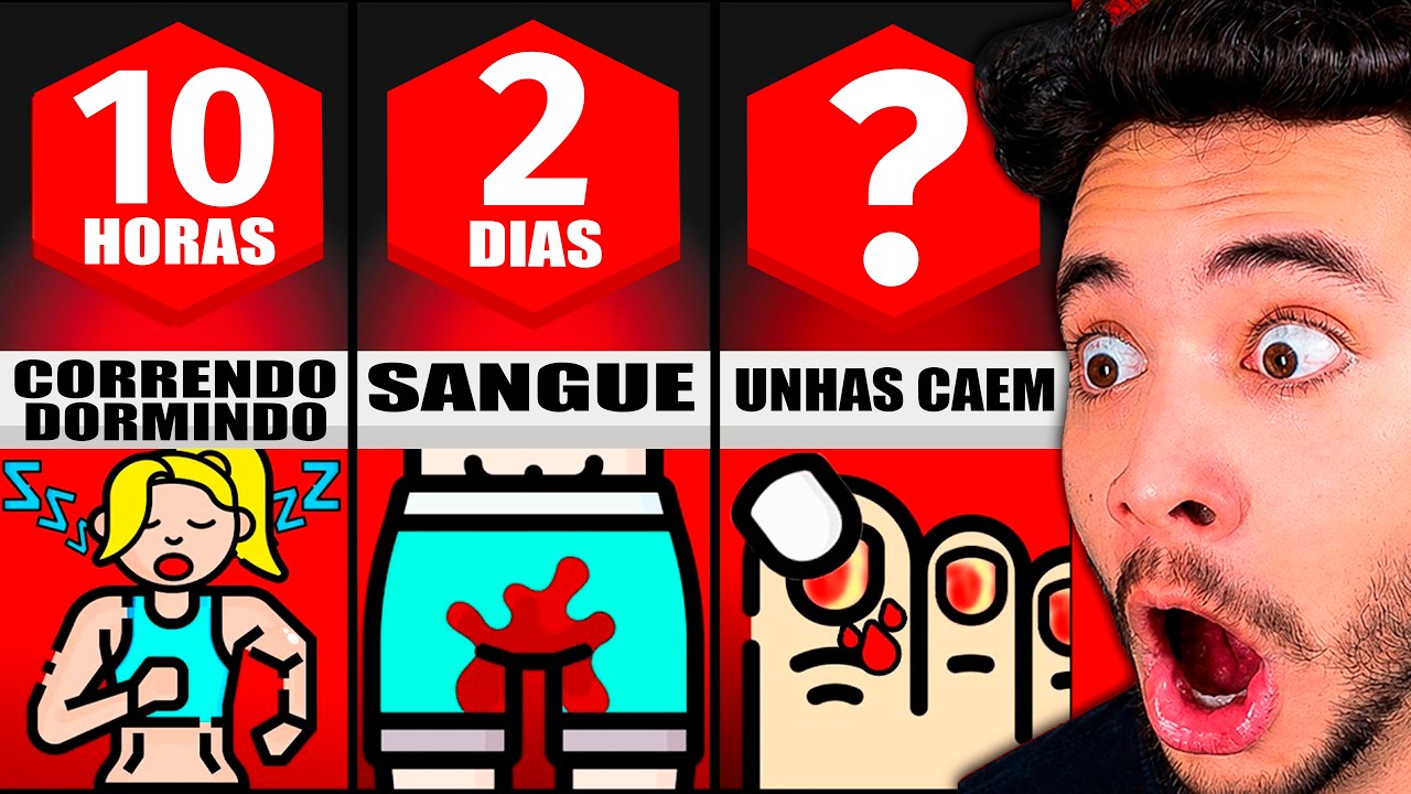 O Que Aconteceria Se Você Nunca Parasse de Correr?!