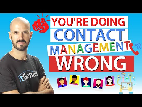 Video: Apakah Google memiliki sistem manajemen kontak?